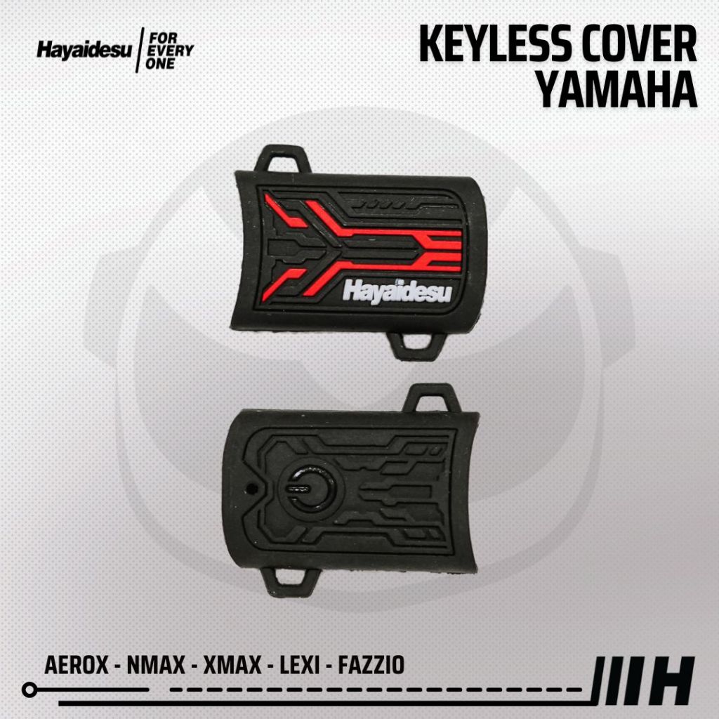 Hayaidesu Keyless Remote Key Cover For Yamaha Series 2 - XMAX , New NMAX, FAZZIO , AEROX , LEXI
