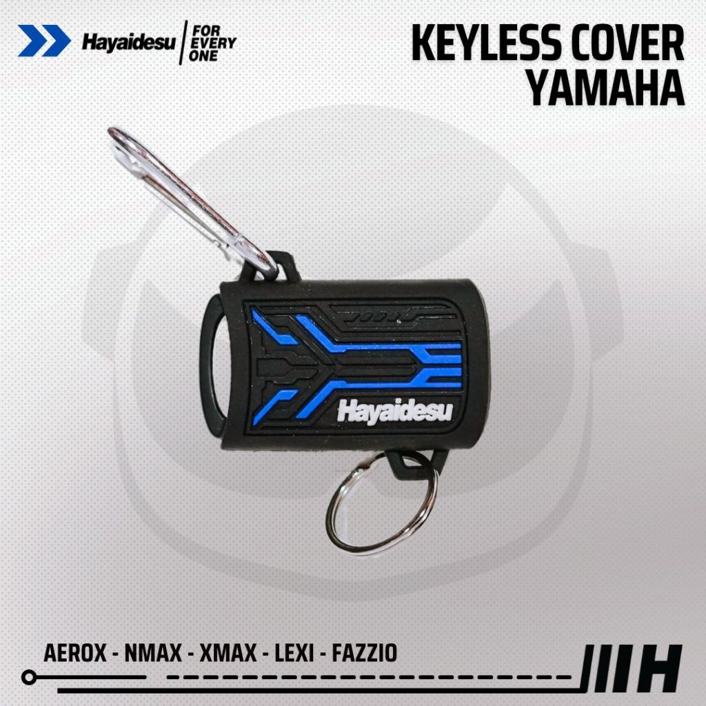 Hayaidesu Keyless Remote Key Cover For Yamaha Series 2 - XMAX , New NMAX, FAZZIO , AEROX , LEXI