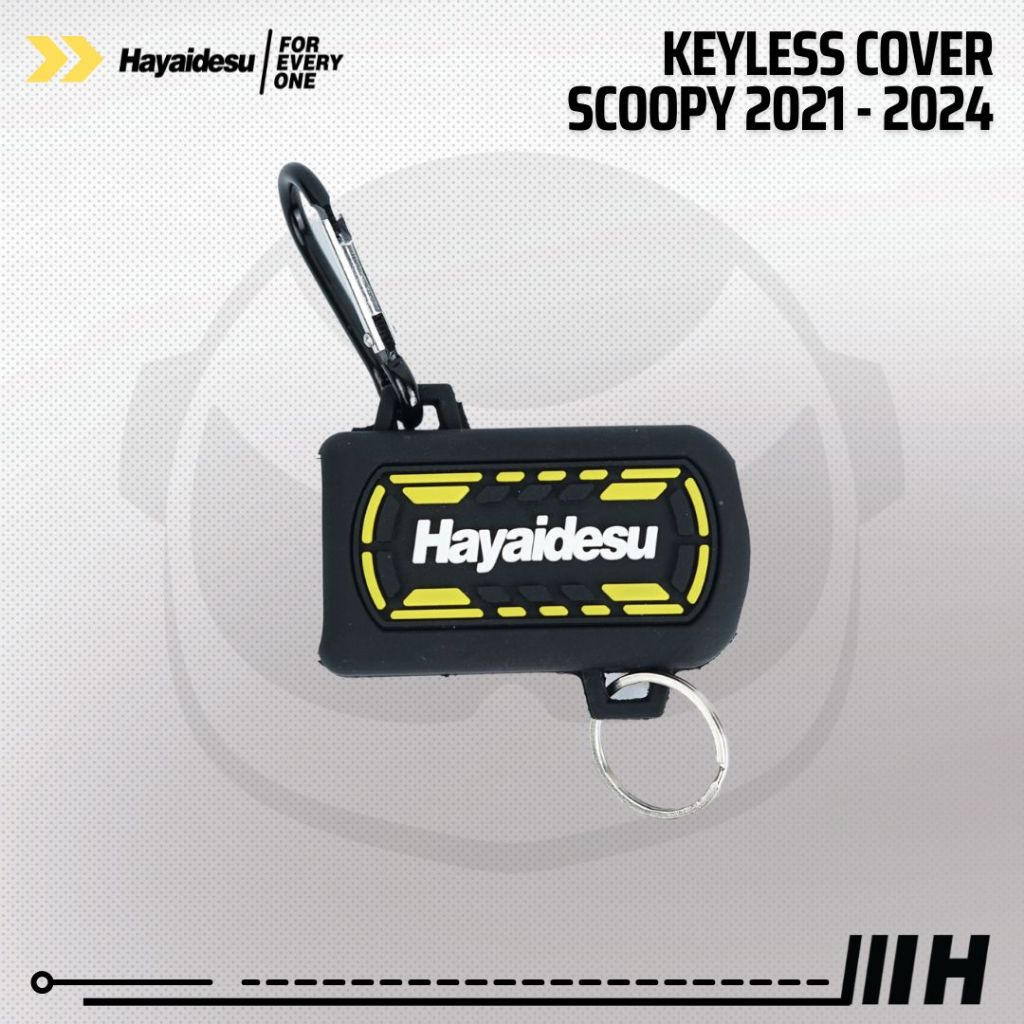 Hayaidesu Keyless Remote Key Cover New Honda Scoopy 2021-2023