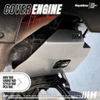Hayaidesu ENGINE COVER Pelindung Bawah Mesin Motor Honda VARIO 160, ADV160, STYLO, PCX 160