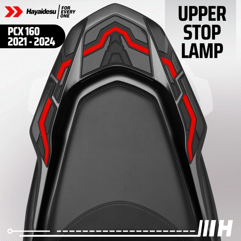 Hayaidesu PCX 160 (2021-2024) Body Protector UPPER STOP LAMP BEHEL Cover