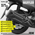 Hayaidesu PCX 160 (2021-2024) Body Protector Muffler Knalpot Cover