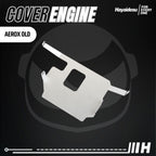Hayaidesu ENGINE COVER Pelindung Bawah Mesin Motor Yamaha AEROX Old