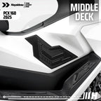 Hayaidesu Honda PCX 160 2025 (CBS/ABS/RoadSync) Body Protector Middle Deck Cover