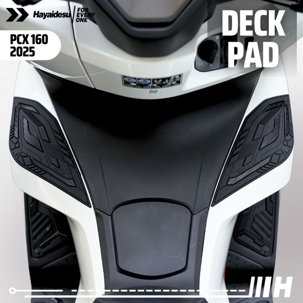 Hayaidesu Honda PCX 160 2025 (CBS/ABS/RoadSync) Body Protector Deck Pad Cover