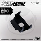 Hayaidesu ENGINE COVER Pelindung Bawah Mesin Motor Honda VARIO 160, ADV160, STYLO, PCX 160