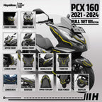 Hayaidesu Body Protector PCX 160 (2021-2024) Full Set Cover