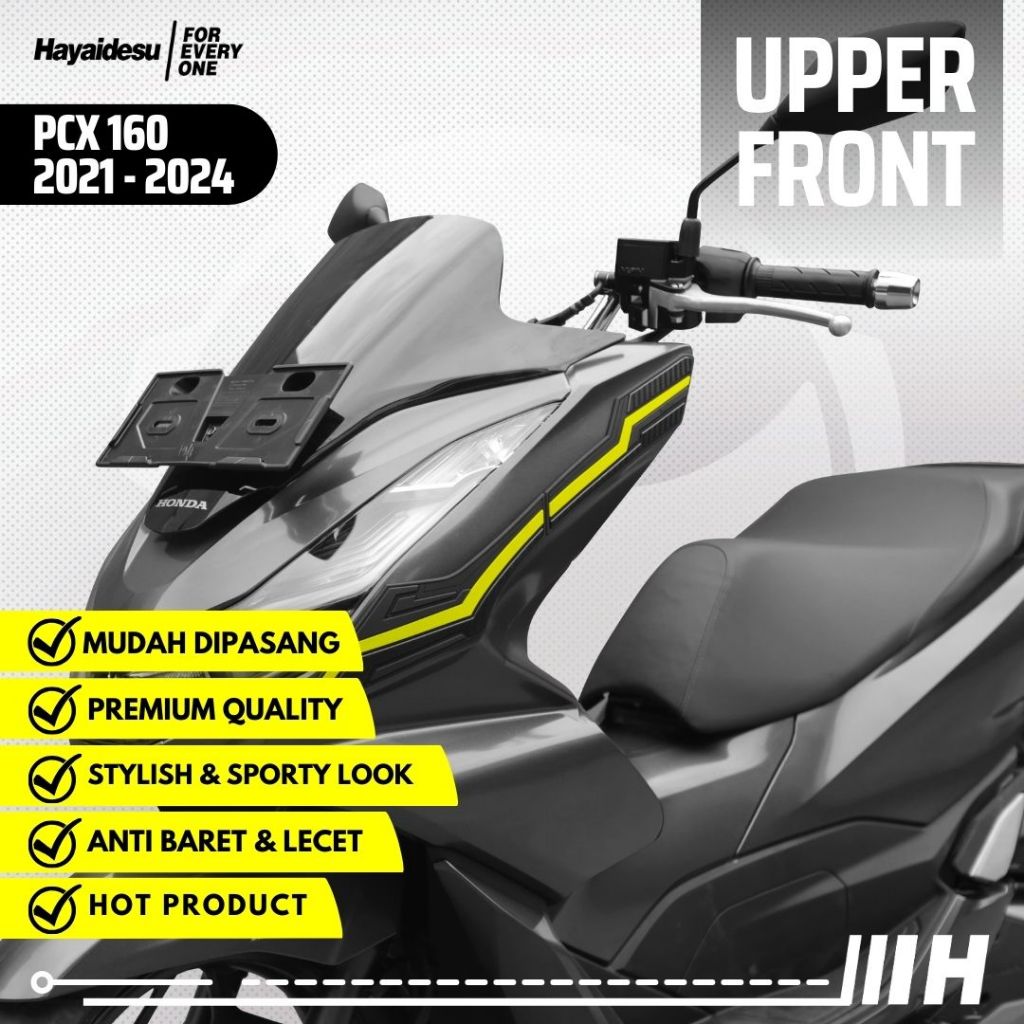 Hayaidesu PCX 160 (2021-2024) Body Protector Upper Front Cover