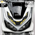 Hayaidesu Honda PCX 160 2025 (CBS/ABS/RoadSync) Body Protector Front Shield Cover