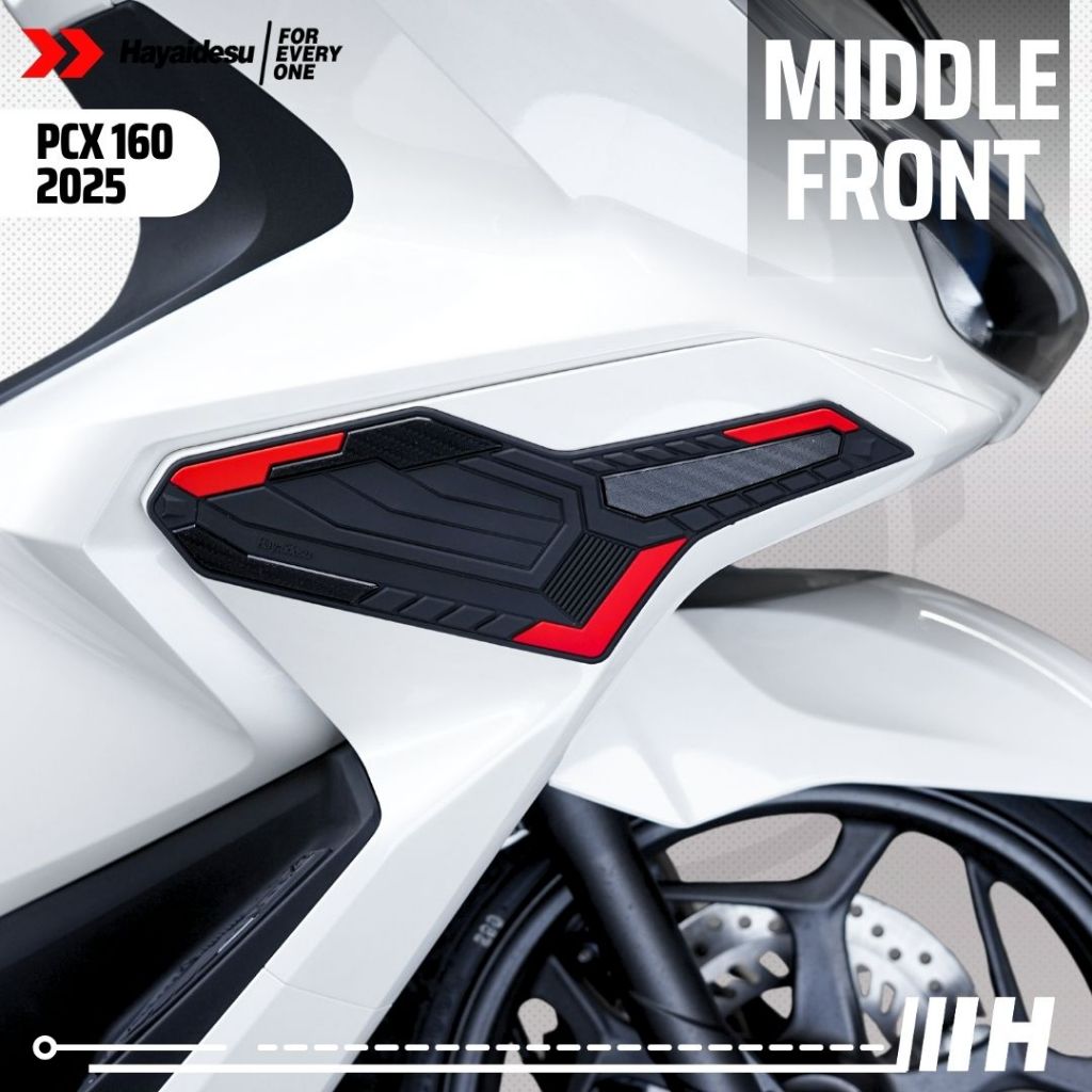 Hayaidesu Honda PCX 160 2025 (CBS/ABS/RoadSync) Body Protector Middle Front Cover