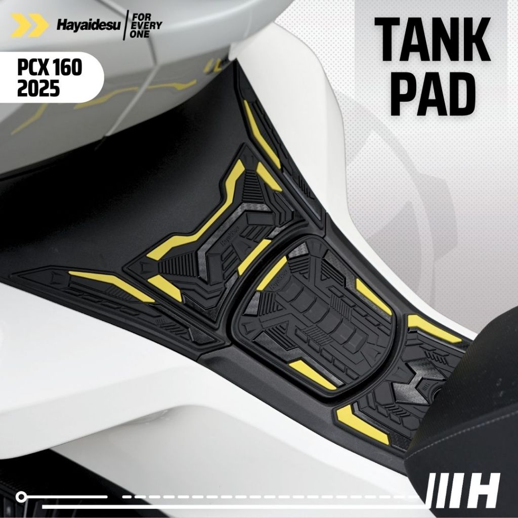 Hayaidesu Honda PCX 160 2025 (CBS/ABS/RoadSync) Body Protector Tank Pad Cover