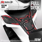 Hayaidesu Honda PCX 160 2025 (CBS/ABS/RoadSync) Paket Full Deck Body Protector Cover