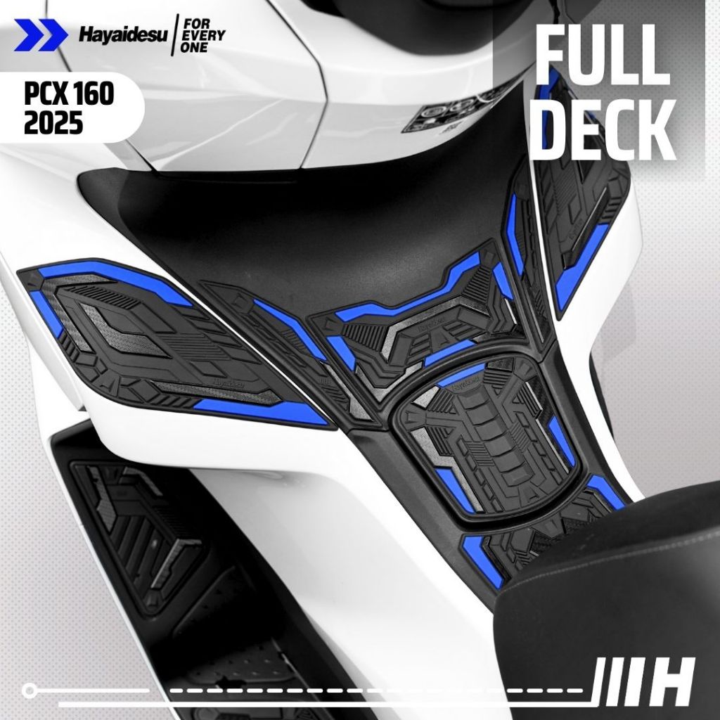 Hayaidesu Honda PCX 160 2025 (CBS/ABS/RoadSync) Paket Full Deck Body Protector Cover