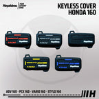 Hayaidesu Keyless Remote Key Cover For Honda Series 1 -  STYLO 160 ADV 160 PCX 160 VARIO 160 BEAT 2024 VARIO 125 CBS ISS