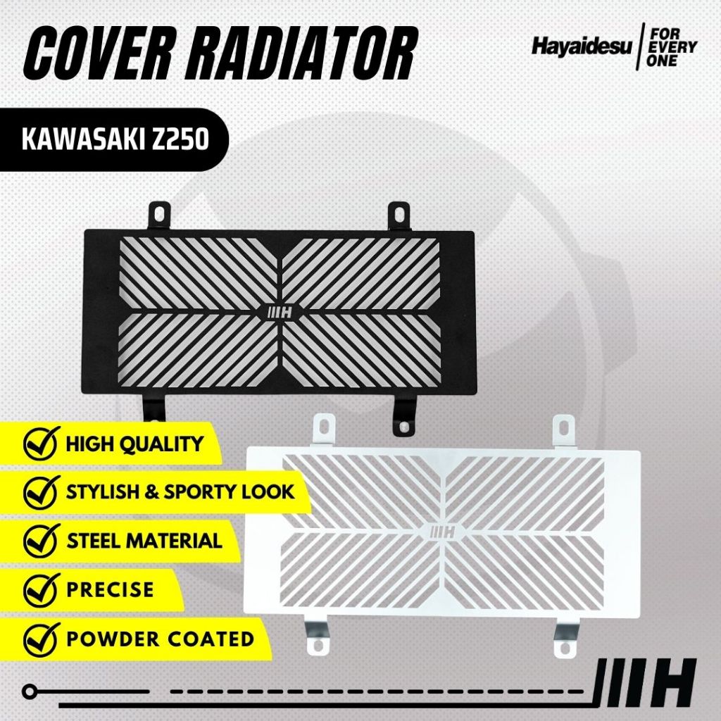 HAYAIDESU RADIATOR COVER KAWASAKI Z250