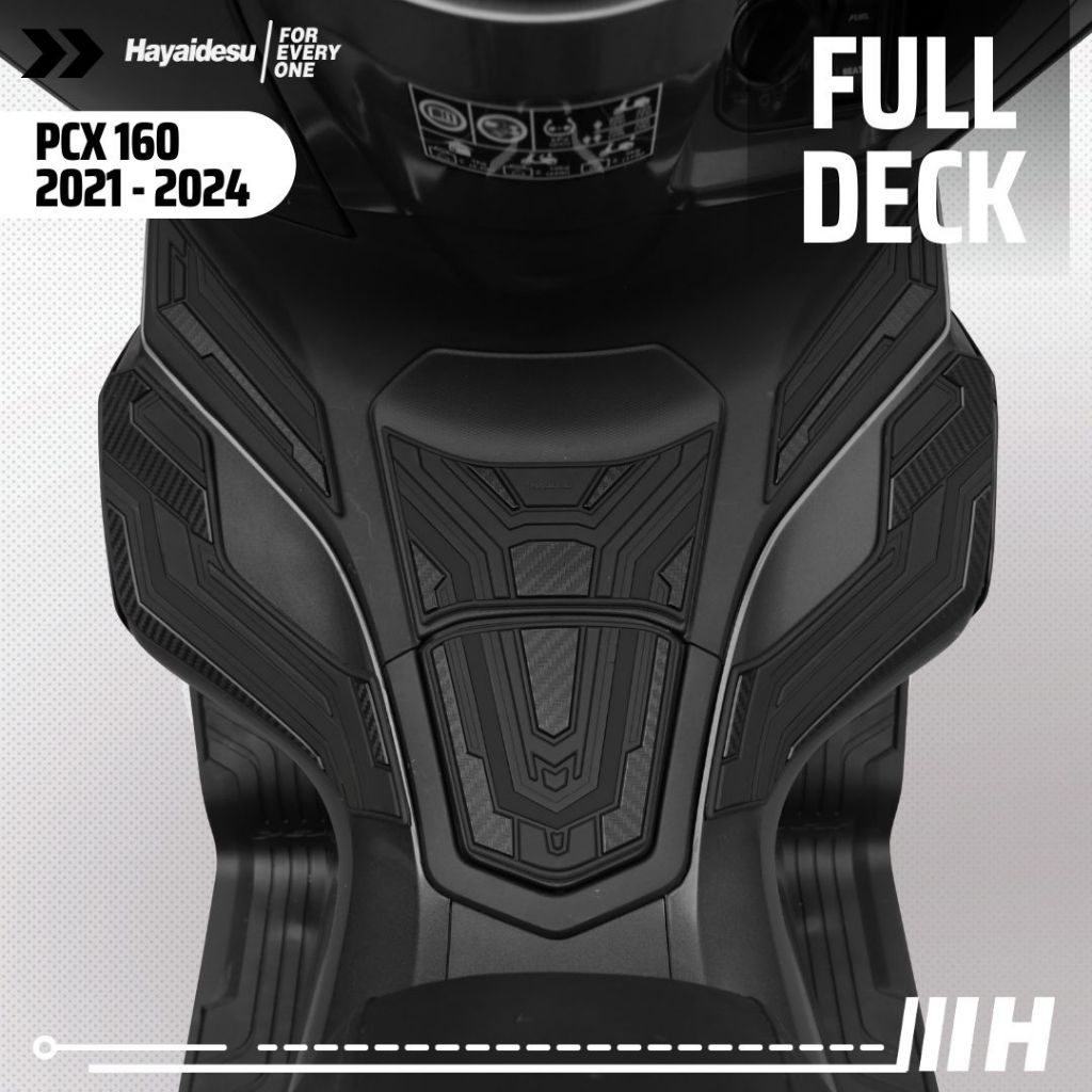 Hayaidesu PCX 160 (2021-2024) Body Protector PAKET FULL DECK