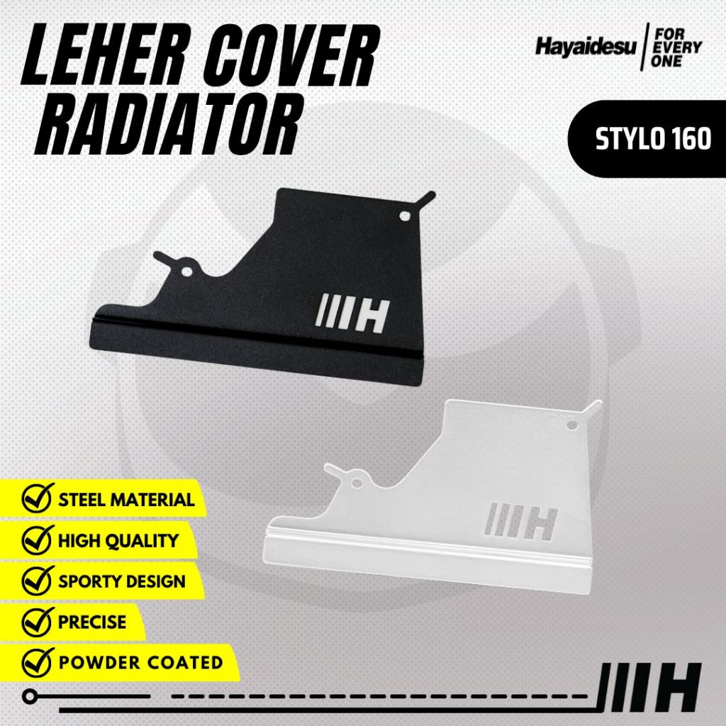 Hayaidesu HONDA STYLO 160 Cover Leher Radiator