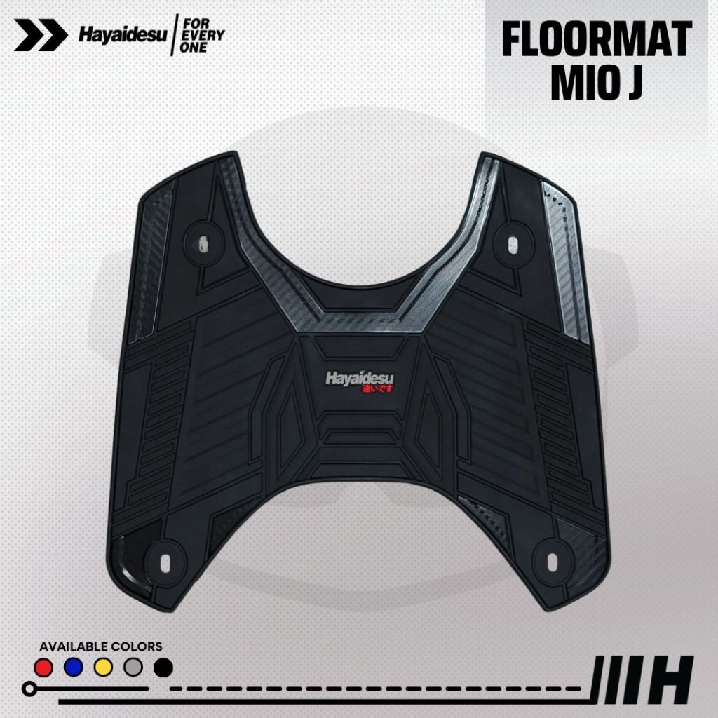 Hayaidesu Karpet Motor Floor Mat Yamaha MIO J - Premium Quality