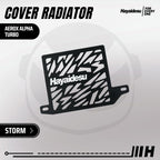 Hayaidesu Cover Radiator Motor Yamaha Aerox Alpha Turbo