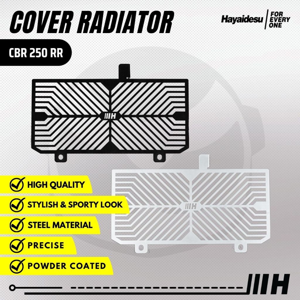 HAYAIDESU RADIATOR COVER CBR 250 RR