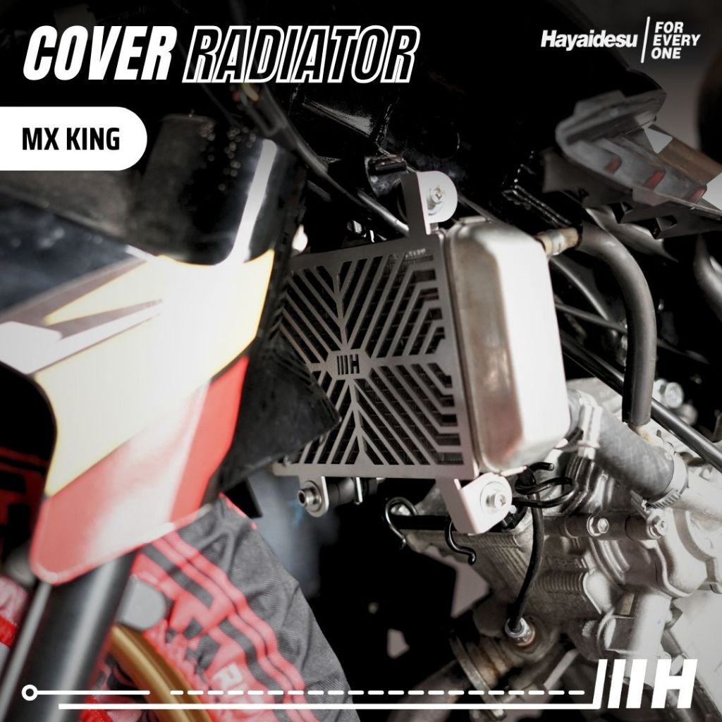 HAYAIDESU RADIATOR COVER YAMAHA MX KING
