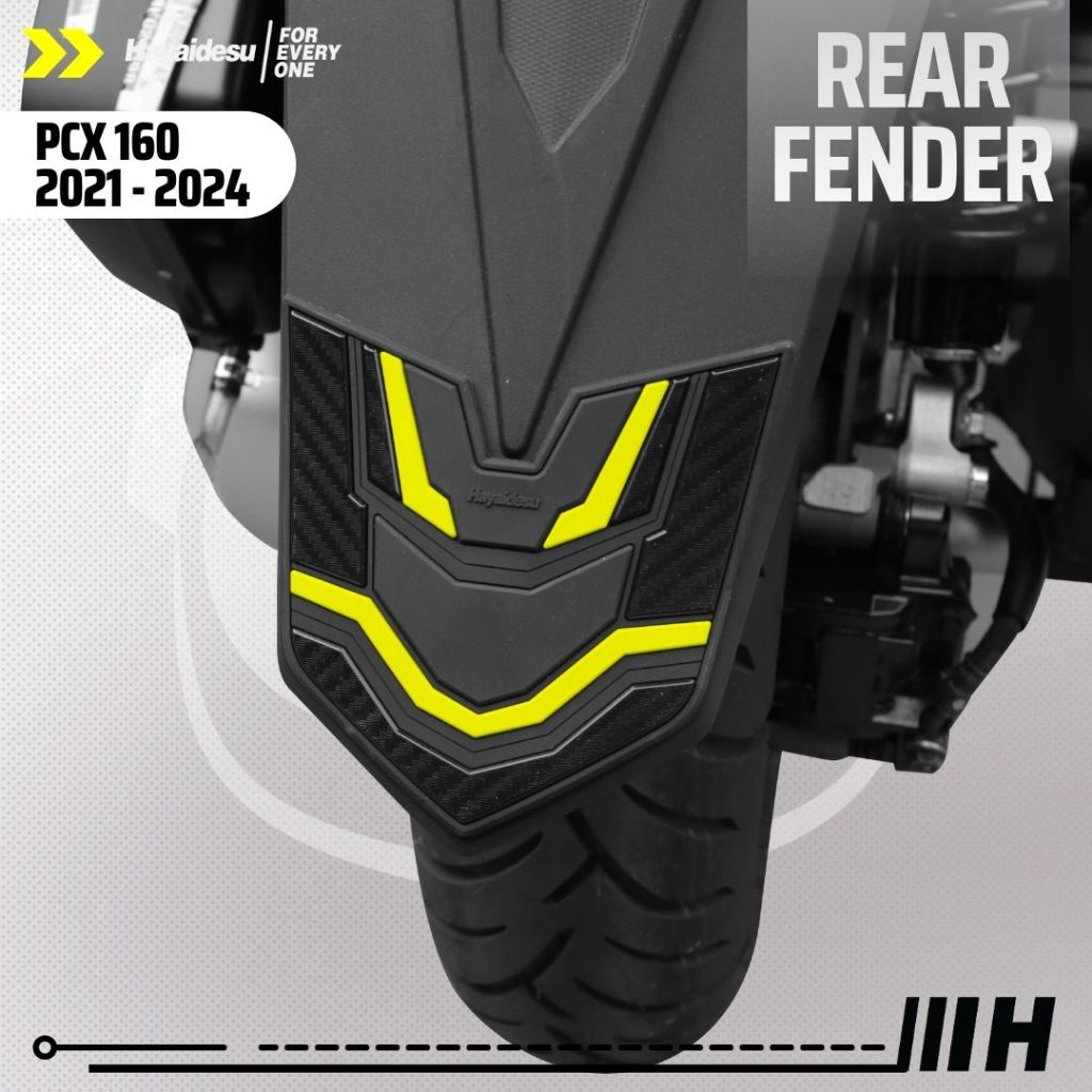 Hayaidesu PCX 160 Body Protector Rear Fender Cover