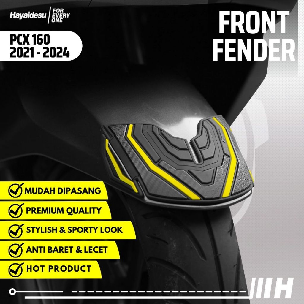 Hayaidesu PCX 160 (2021-2024) Body Protector Front Fender Cover