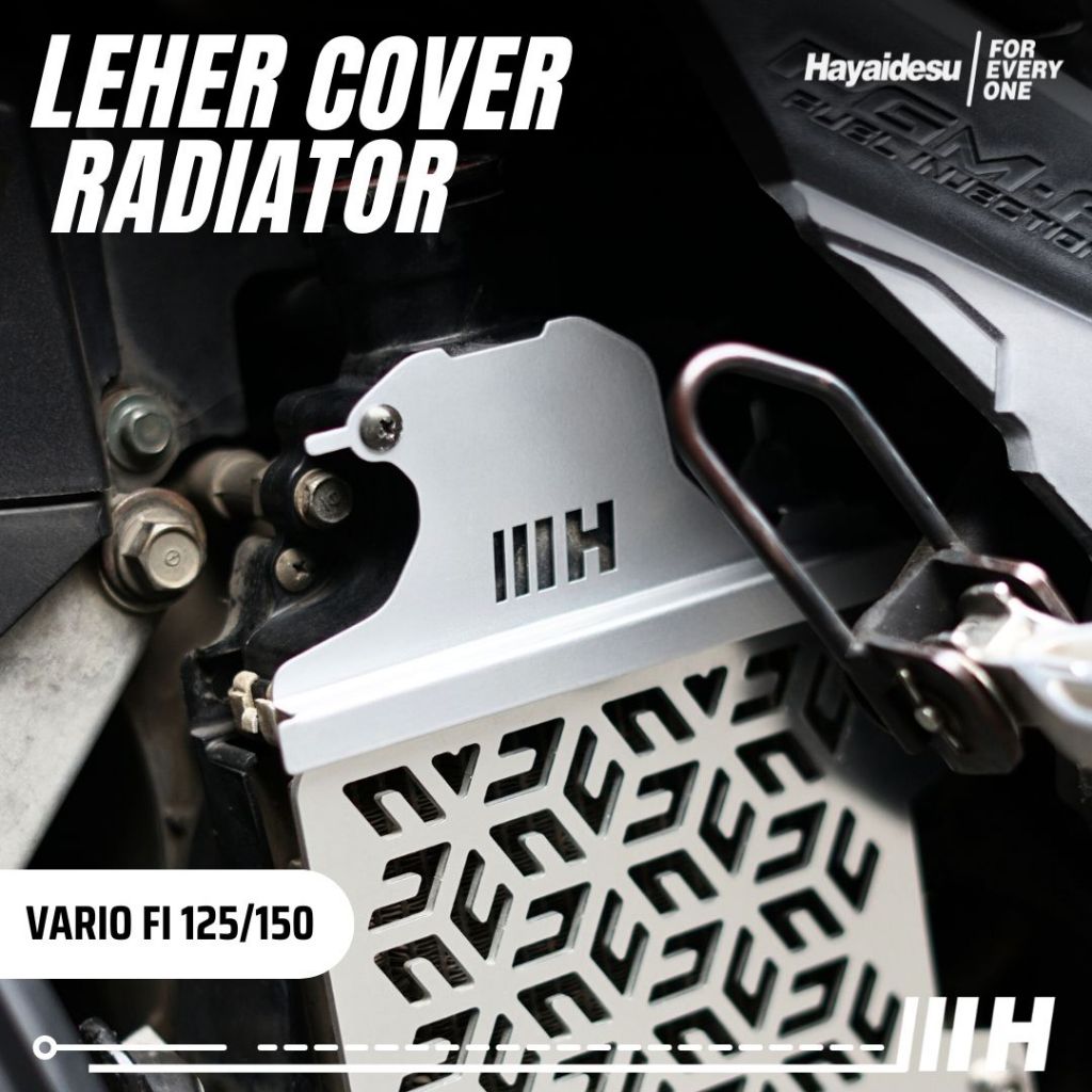 Hayaidesu HONDA VARIO 125/150 VARIO KZR, LED OLD, LED NEW Cover Leher Radiator