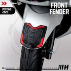 Hayaidesu Honda PCX 160 2025 (CBS/ABS/RoadSync) Body Protector Front Fender Cover