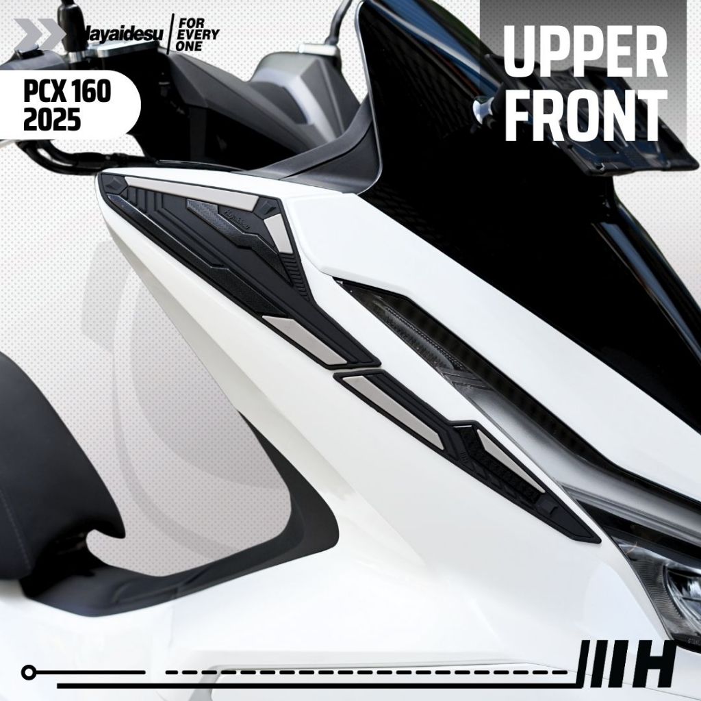 Hayaidesu Honda PCX 160 2025 (CBS/ABS/RoadSync) Body Protector Upper Front Cover