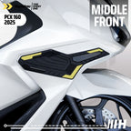 Hayaidesu Honda PCX 160 2025 (CBS/ABS/RoadSync) Body Protector Middle Front Cover