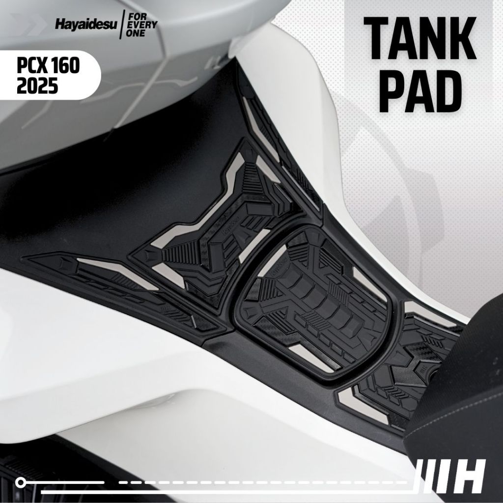 Hayaidesu Honda PCX 160 2025 (CBS/ABS/RoadSync) Body Protector Tank Pad Cover