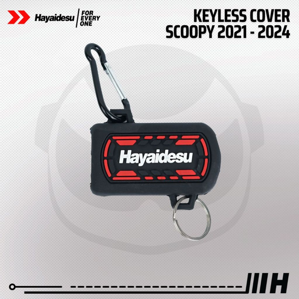 Hayaidesu Keyless Remote Key Cover New Honda Scoopy 2021-2023