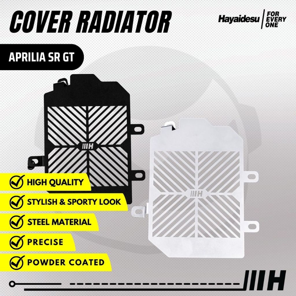HAYAIDESU RADIATOR COVER APRILIA SR GT