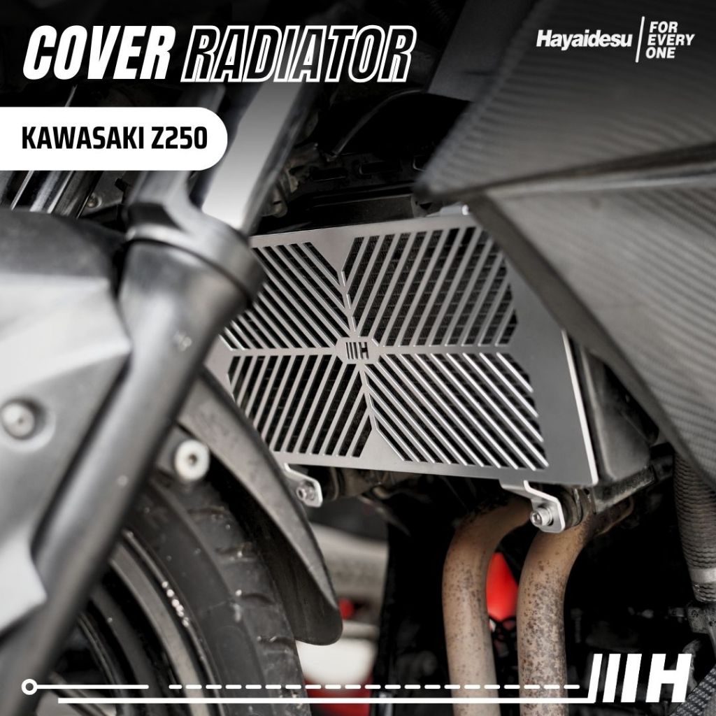 HAYAIDESU RADIATOR COVER KAWASAKI Z250