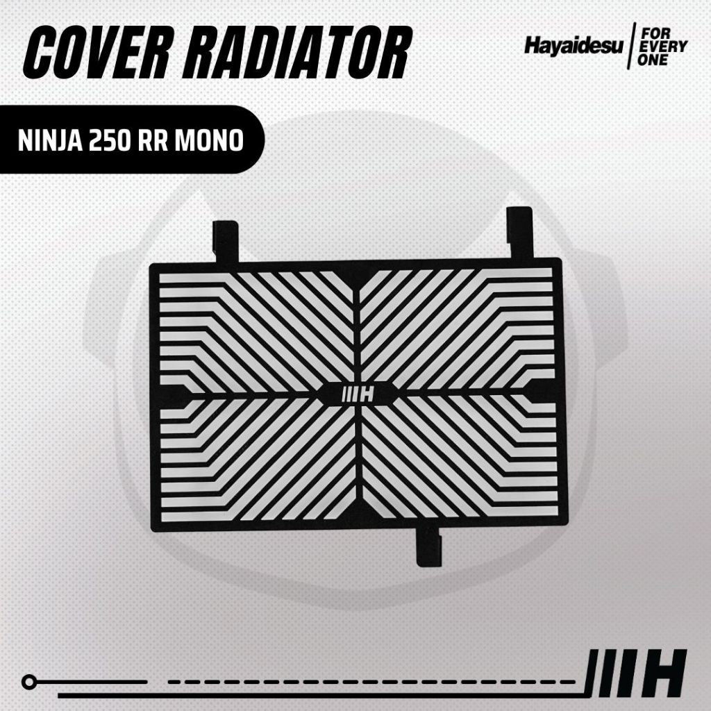 HAYAIDESU RADIATOR COVER NINJA 250 RR MONO
