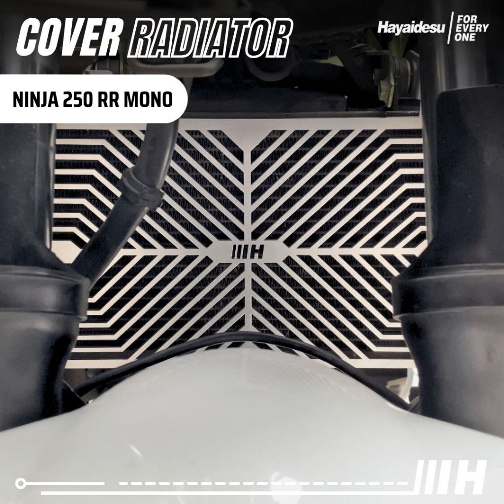 HAYAIDESU RADIATOR COVER NINJA 250 RR MONO