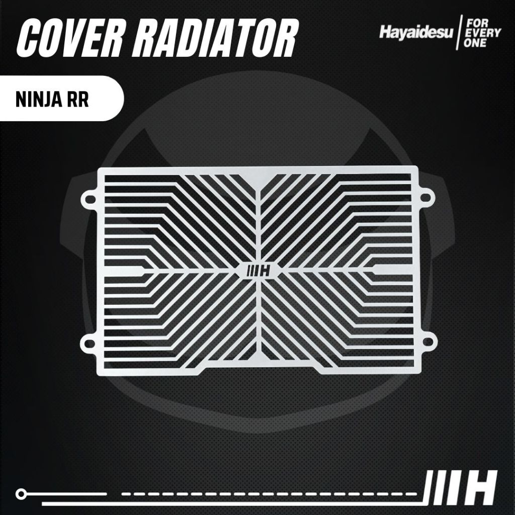 HAYAIDESU RADIATOR COVER KAWASAKI NINJA RR