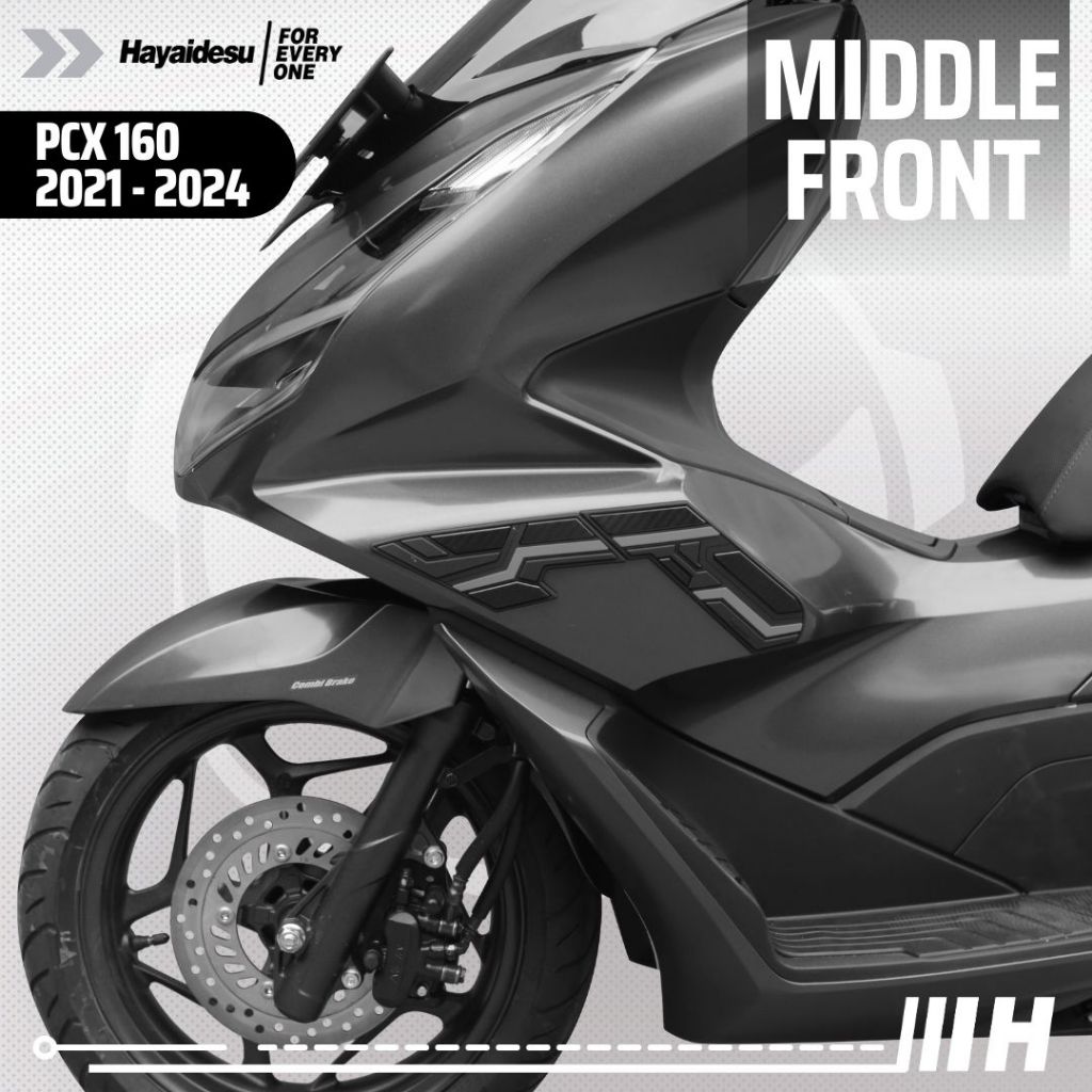 Hayaidesu PCX 160 (2021-2024) Body Protector Middle Front Cover