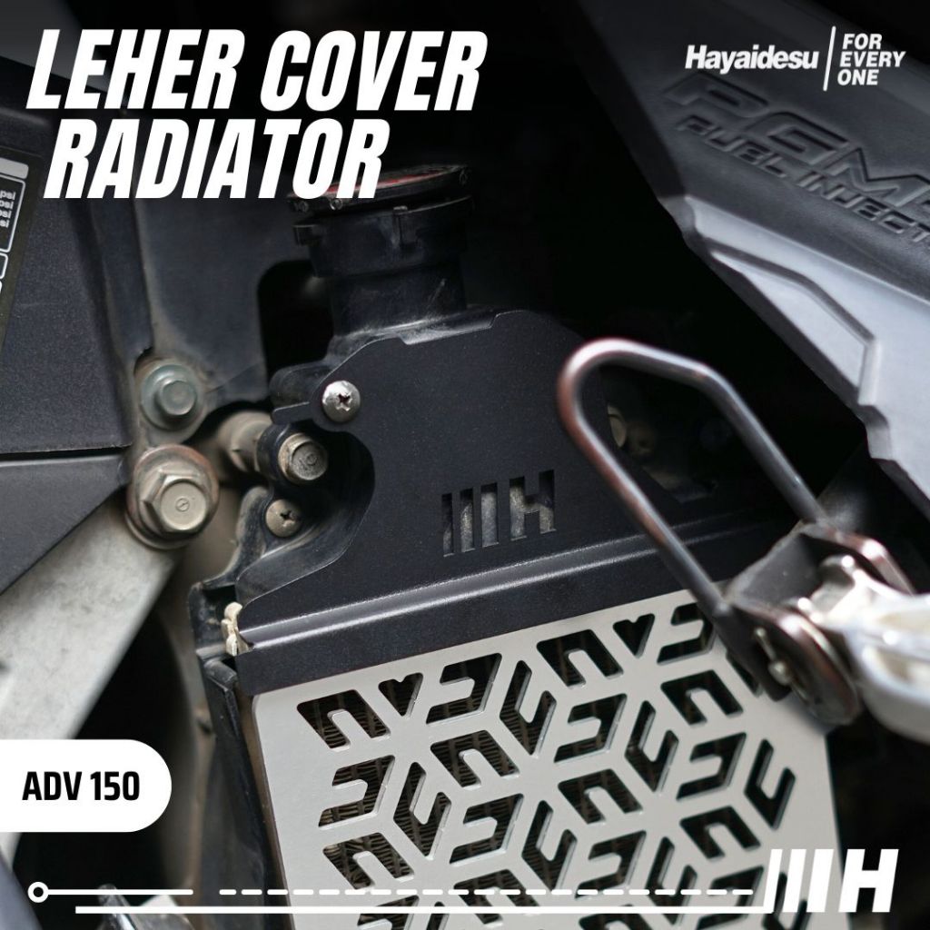 Hayaidesu HONDA ADV 150 Cover Leher Radiator