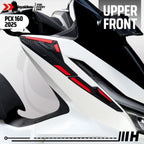 Hayaidesu Honda PCX 160 2025 (CBS/ABS/RoadSync) Body Protector Upper Front Cover
