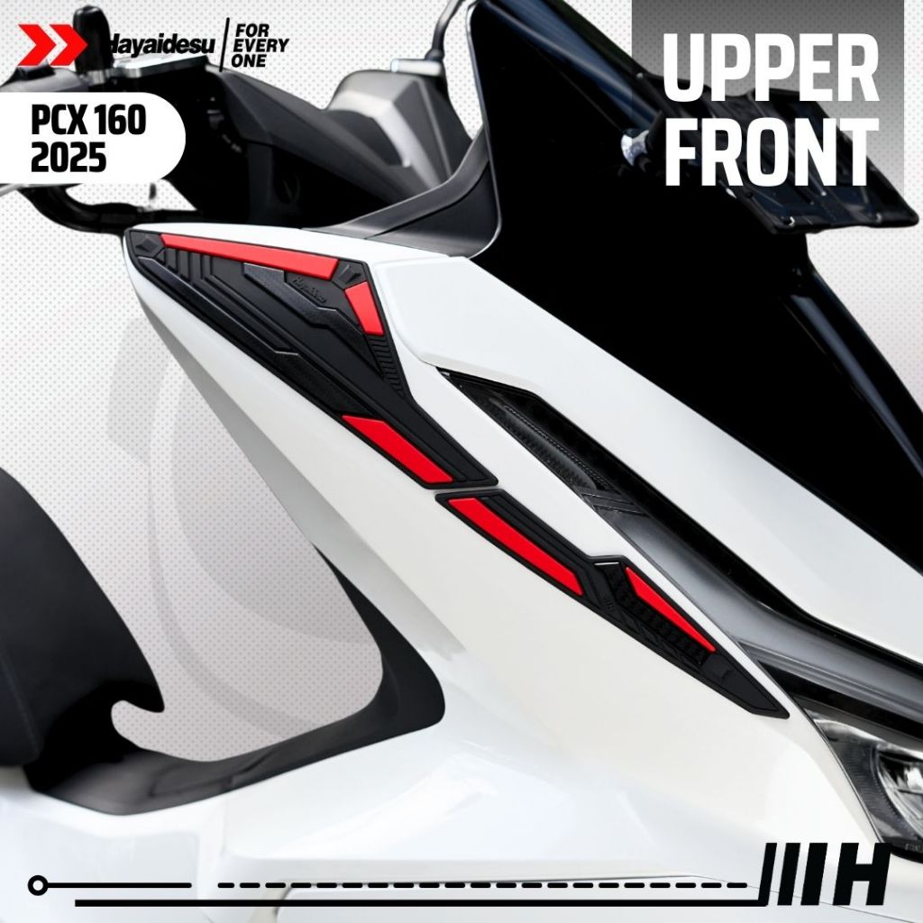 Hayaidesu Honda PCX 160 2025 (CBS/ABS/RoadSync) Body Protector Upper Front Cover