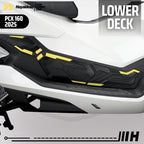 Hayaidesu Honda PCX 160 2025 (CBS/ABS/RoadSync) Body Protector Lower Deck Cover