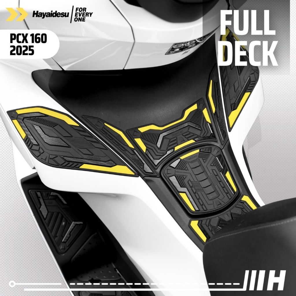 Hayaidesu Honda PCX 160 2025 (CBS/ABS/RoadSync) Paket Full Deck Body Protector Cover