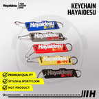 Hayaidesu Keychain Aksesoris Variasi Gantungan Kunci