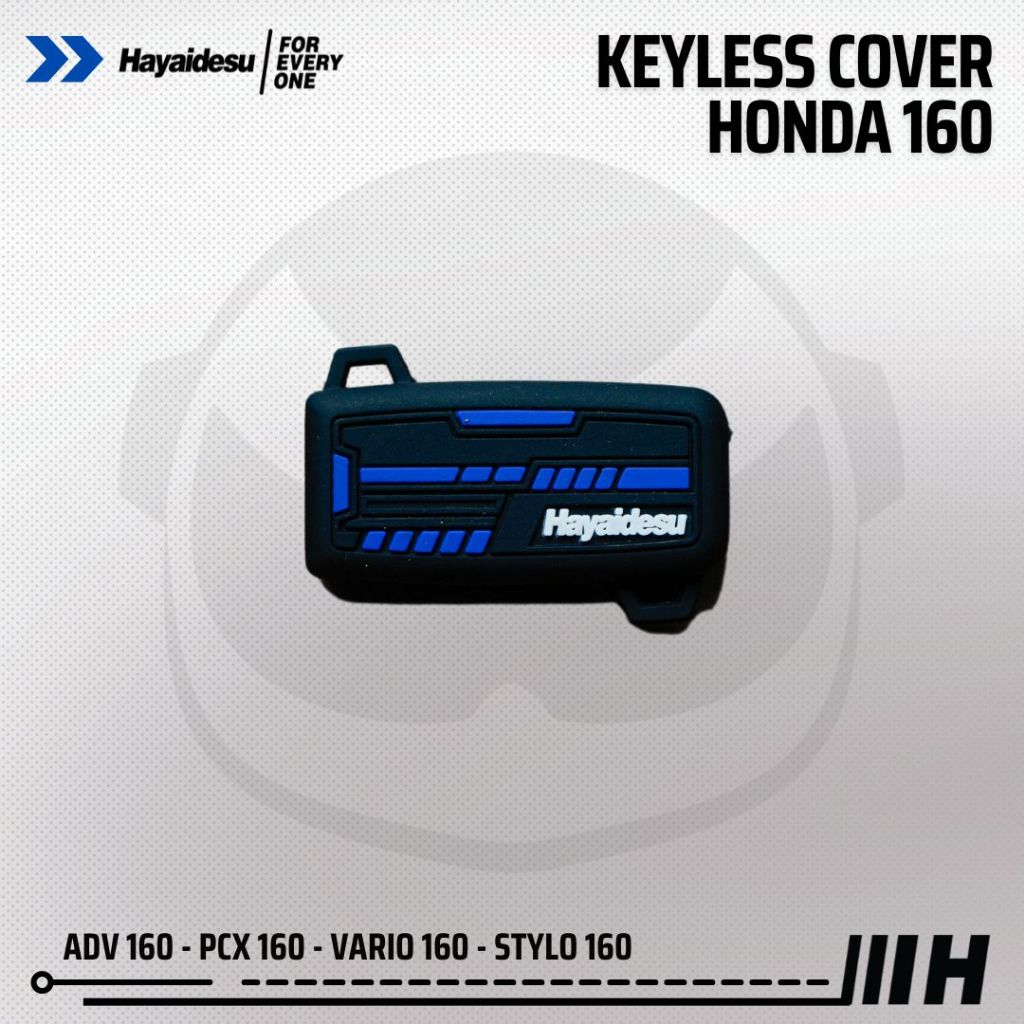 Hayaidesu Keyless Remote Key Cover For Honda Series 1 -  STYLO 160 ADV 160 PCX 160 VARIO 160 BEAT 2024 VARIO 125 CBS ISS