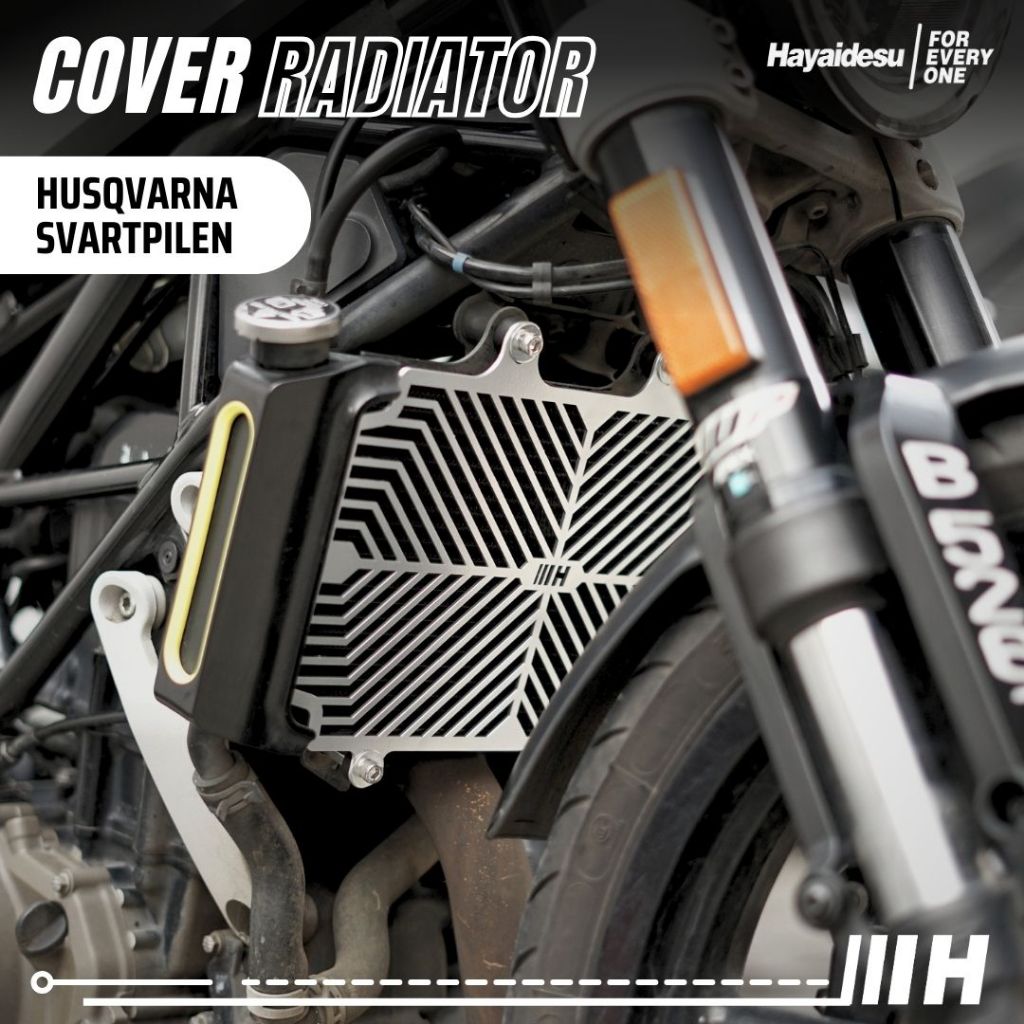 HAYAIDESU RADIATOR COVER HUSQVARNA SVARTPILEN