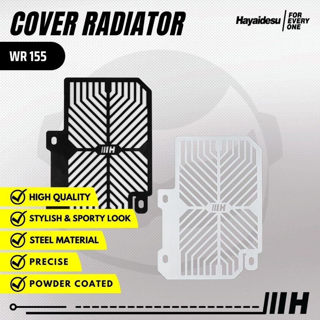 HAYAIDESU RADIATOR COVER YAMAHA WR 155