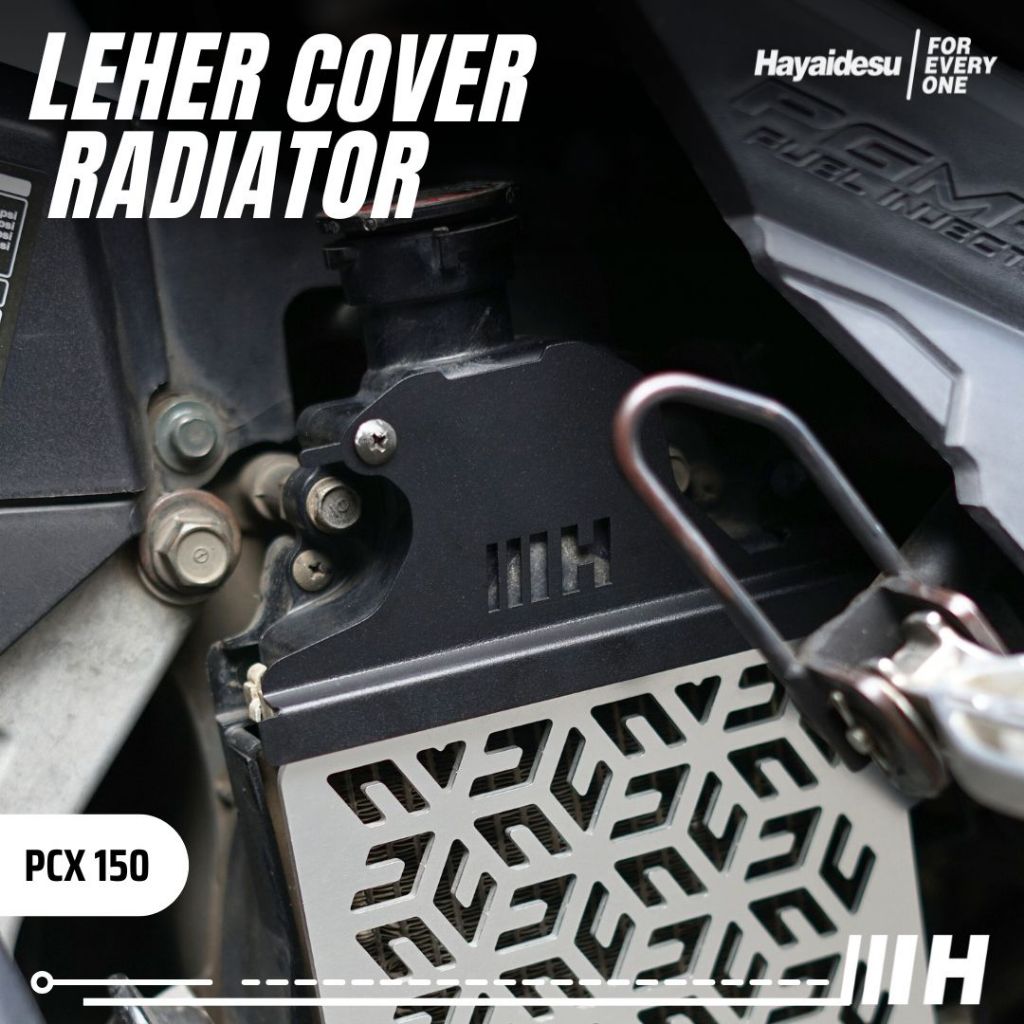 Hayaidesu HONDA PCX 150 Cover Leher Radiator