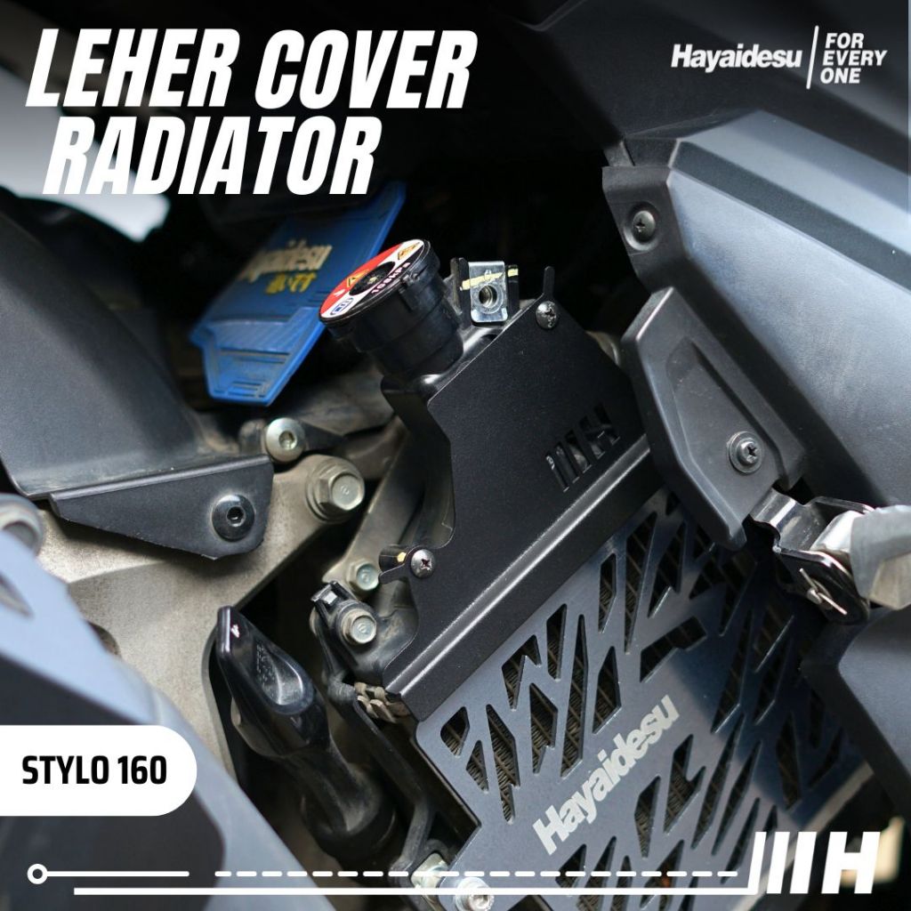 Hayaidesu HONDA STYLO 160 Cover Leher Radiator
